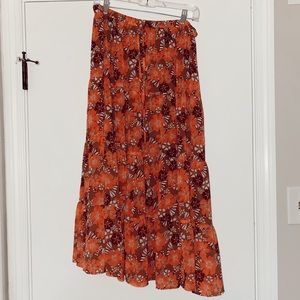 Floral Maxi Skirt